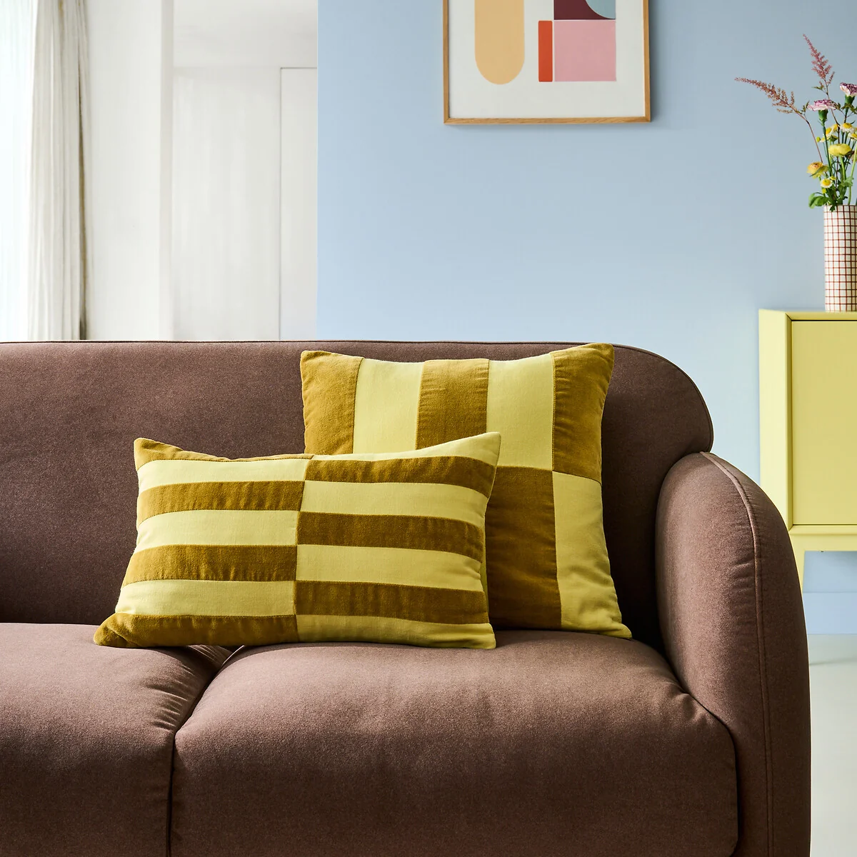 Tabaka Velour Cushion Cover – image 2