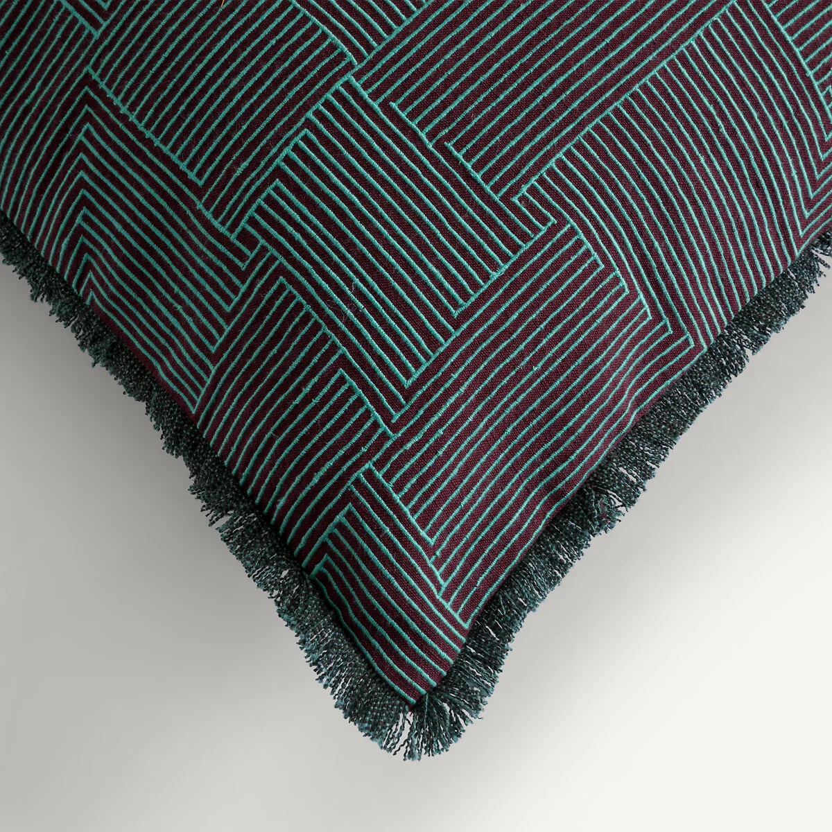 Sorine Linen/Cotton Embroidered Cushion Cover – image 2