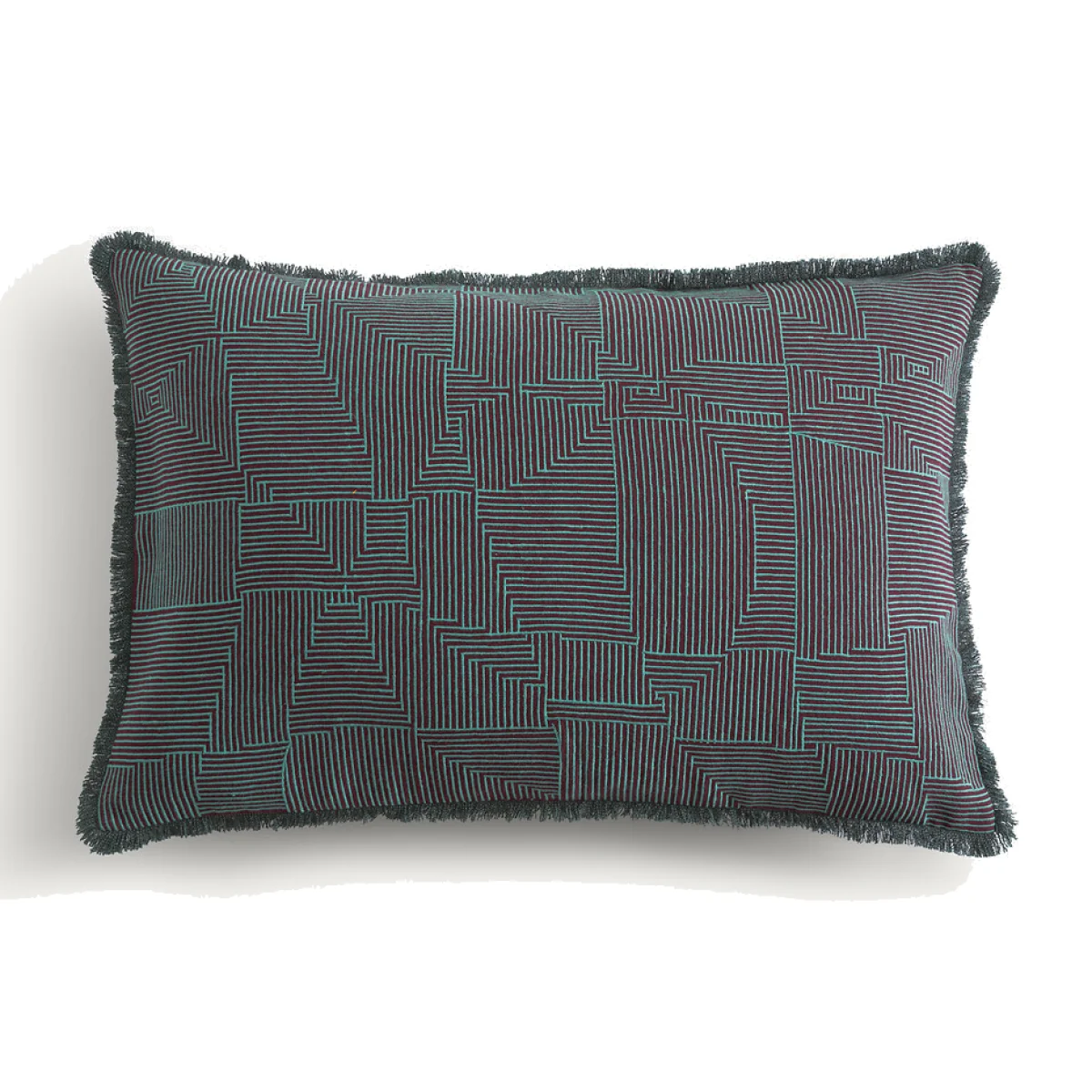 Sorine Linen/Cotton Embroidered Cushion Cover – image 1