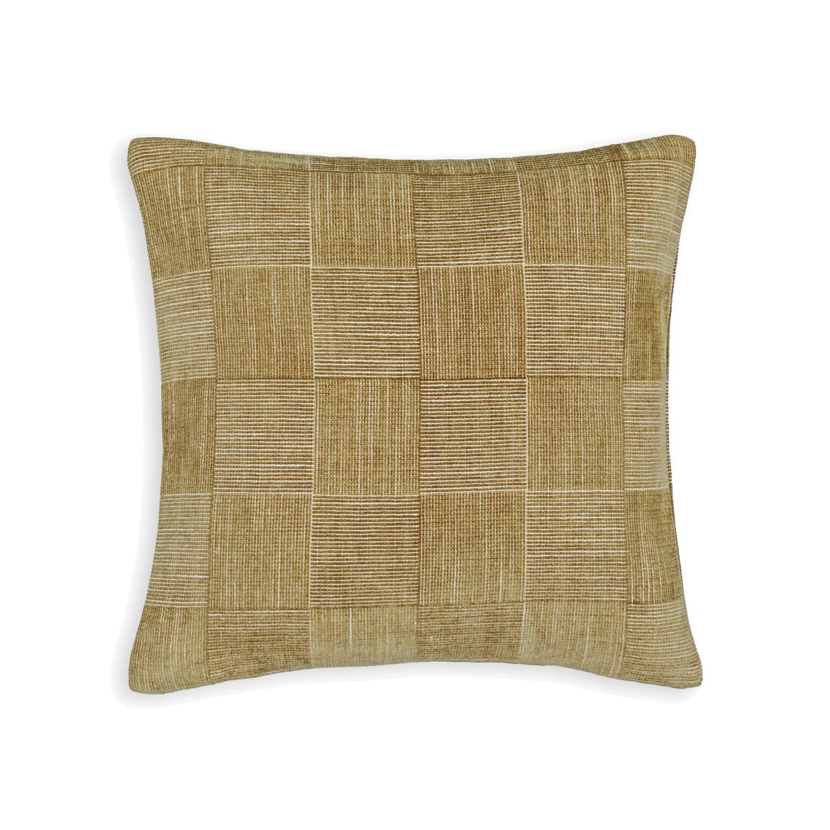 Domeo 40 x 40cm Textured Checked Cushion Cover – image 1