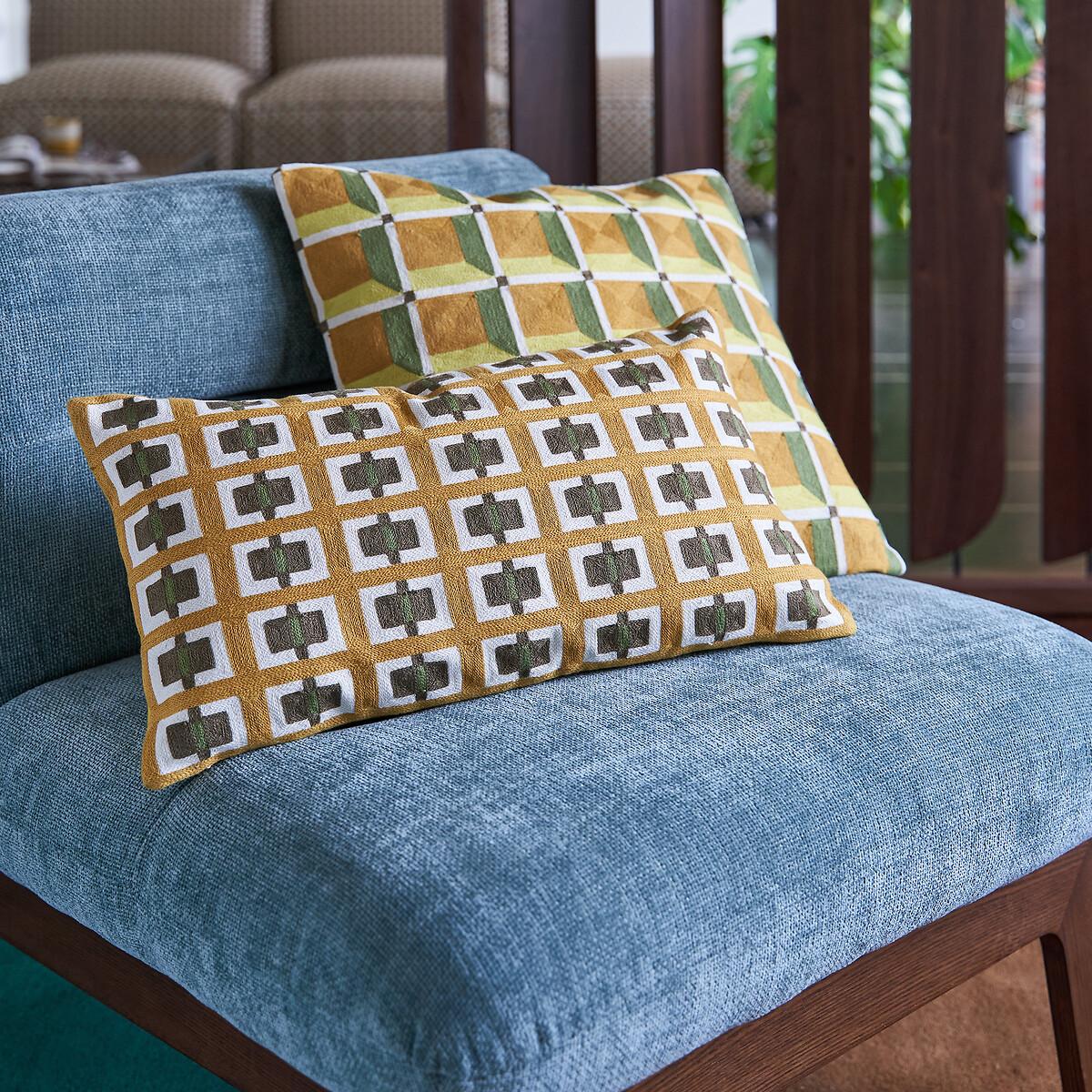 Mauro Embroidered Cushion Cover, 50 x 30cm – image 3