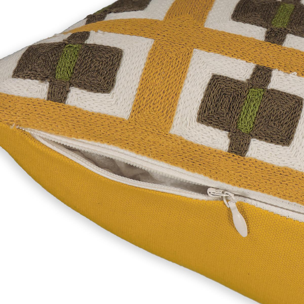Mauro Embroidered Cushion Cover, 50 x 30cm – image 5