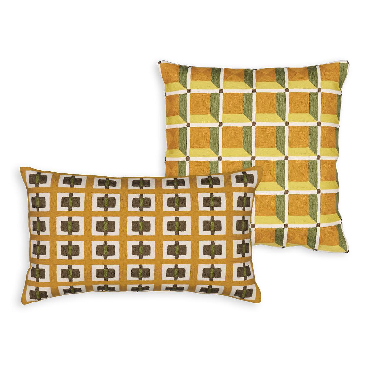 Mauro Embroidered Cushion Cover, 50 x 30cm – image 6