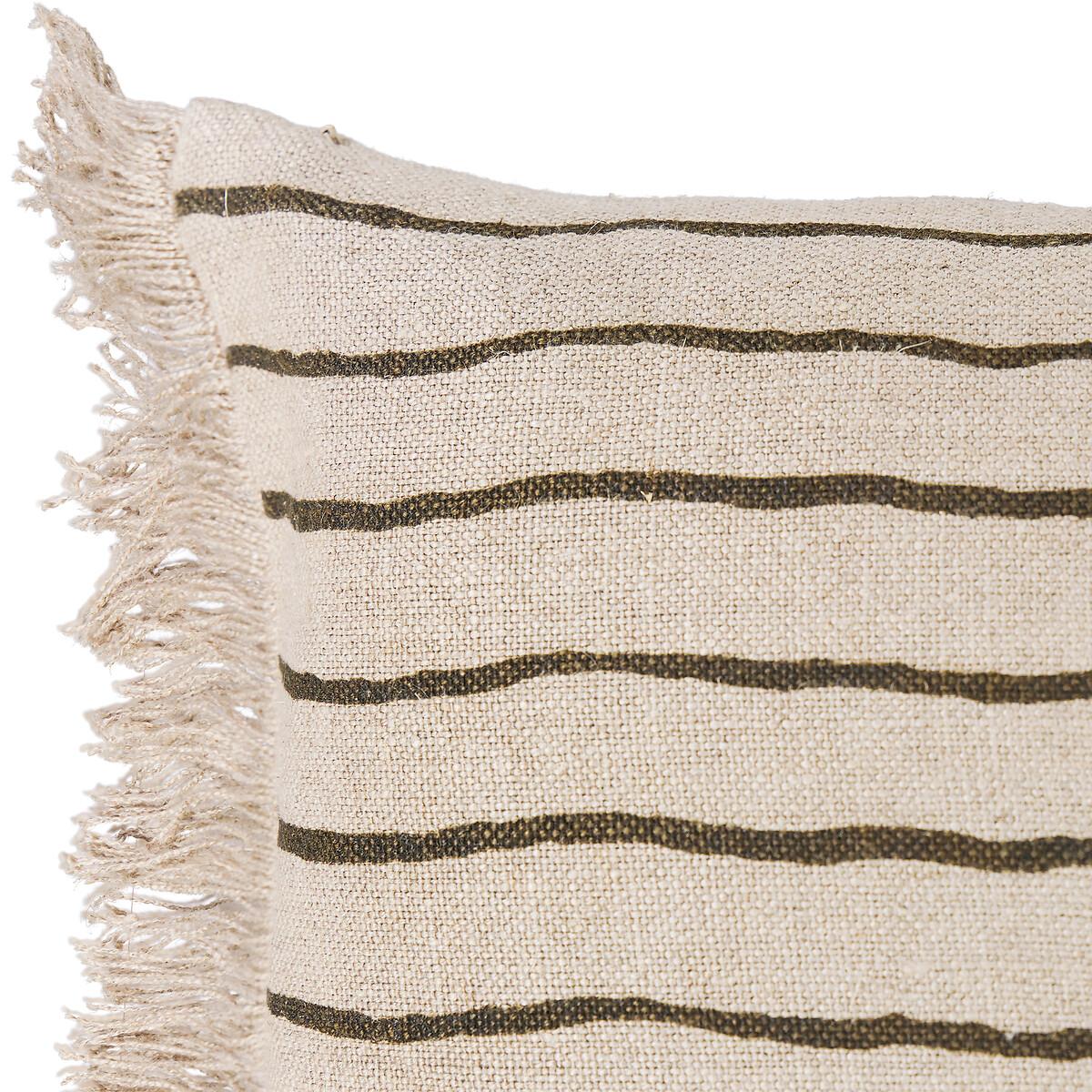 Alidi Striped 100% Linen Cushion Cover – image 2