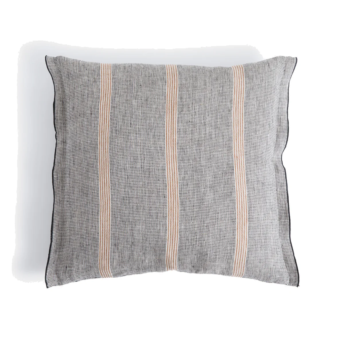 Virel Cushion Cover in Striped Linen – image 1