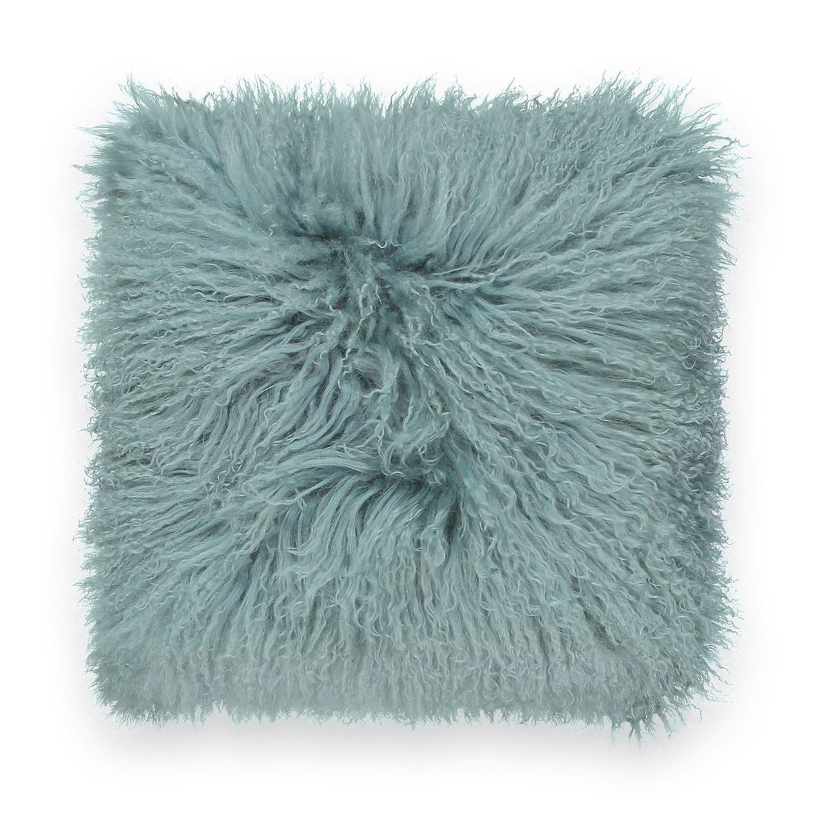 Osia Fluffy Mongolian Wool Cushion Cover – image 2