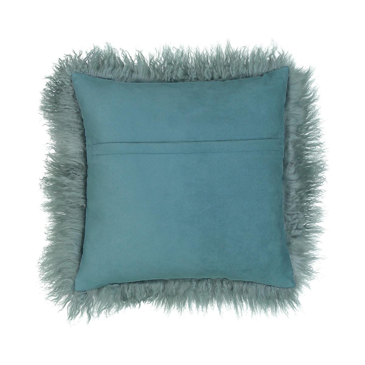 Osia Fluffy Mongolian Wool Cushion Cover – image 3