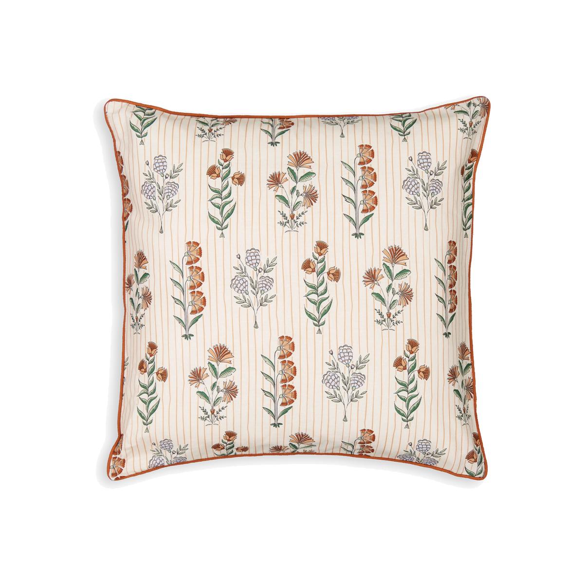 Emeline 45 x 45cm Floral 100% Cotton Cushion Cover – image 1