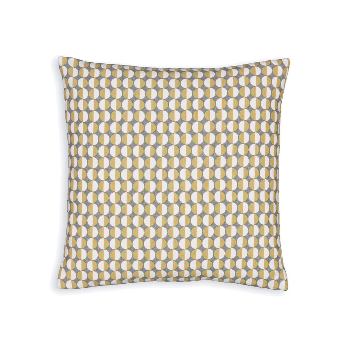 Set of 2 Zano Graphic 40 x 40cm 100% Recycled Cotton Cushion Covers – image 1
