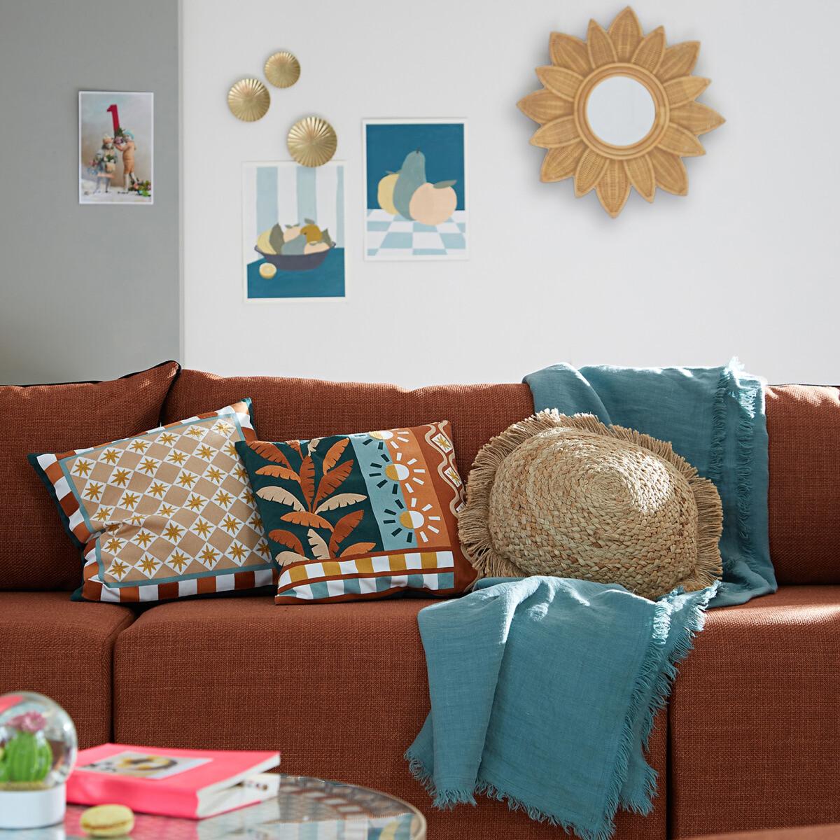 Silandro Colourful 100% Cotton Square Cushion Cover – image 4