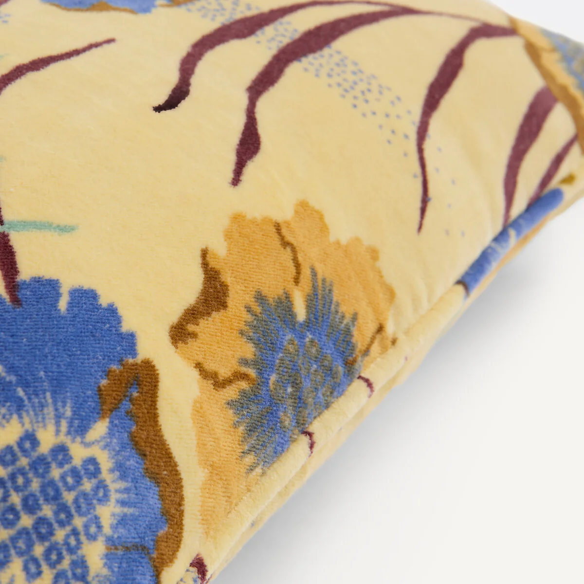 Mowan Printed Cotton Velour Rectangular Cushion Cover 50x30cm – image 4