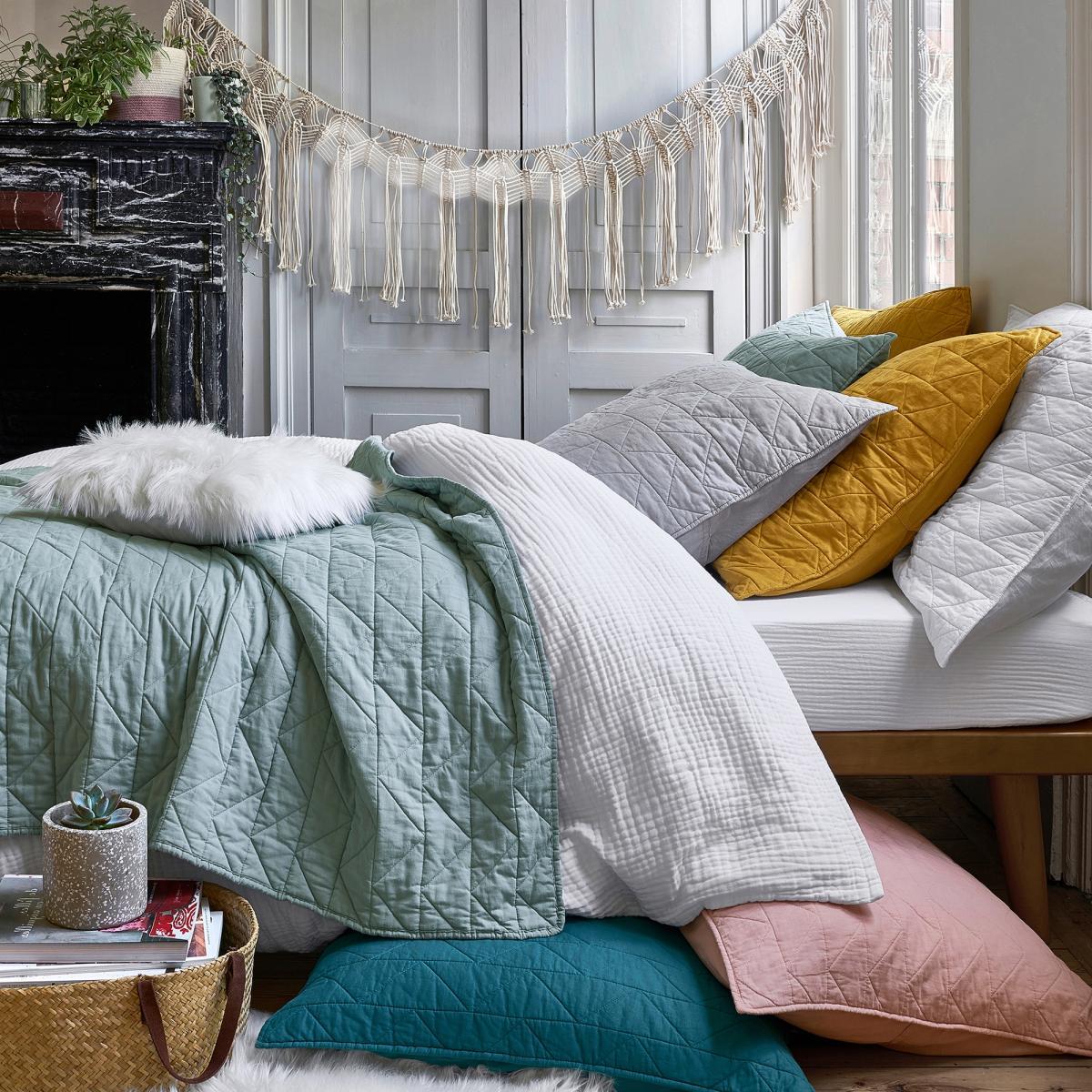 Zig Zag Scenario Quilted Cushion Cover – image 7