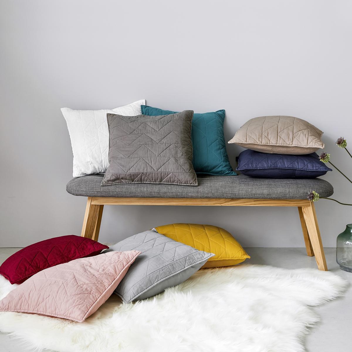 Zig Zag Scenario Quilted Cushion Cover – image 8