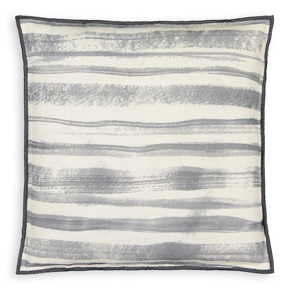 Valbo Graphic Cotton Linen Square Cushion Cover – image 2