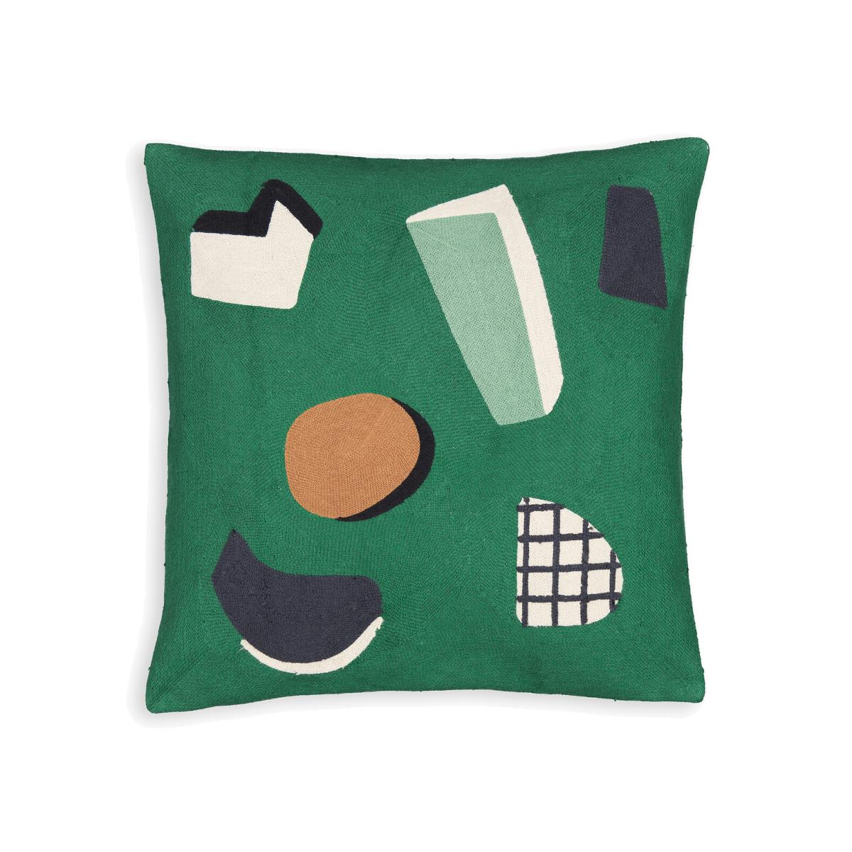 Walter Graphic 45 x 45cm 100% Cotton Cushion Cover – image 1