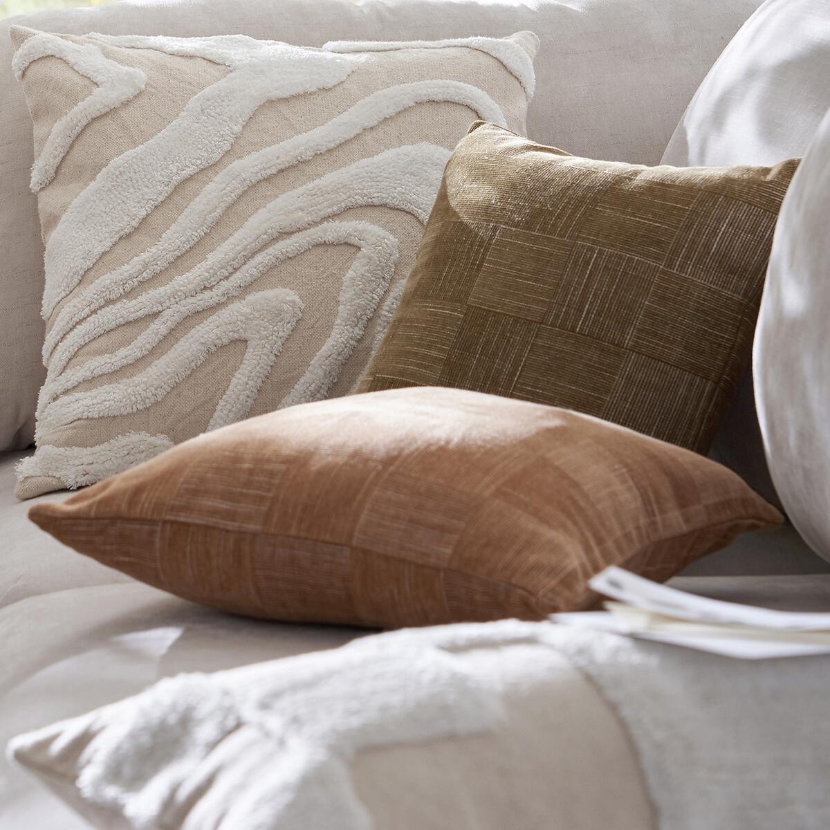 Domeo Checkerboard 40 x 40cm Square Cushion Cover – image 2