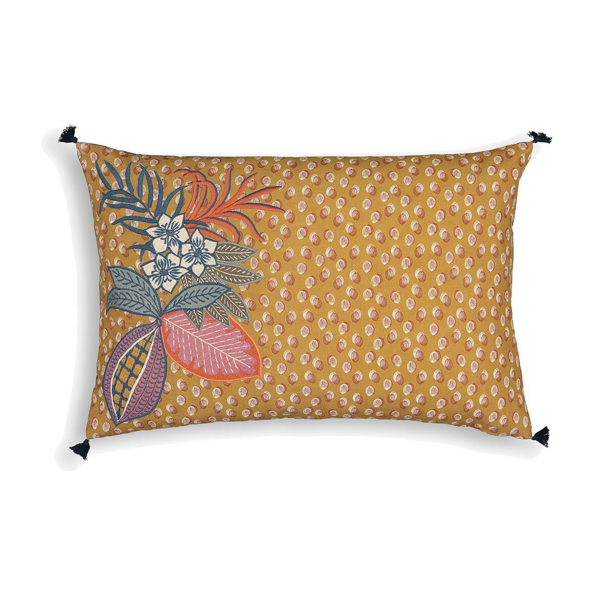 Criollo Printed & Embroidered Cushion Cover – image 1