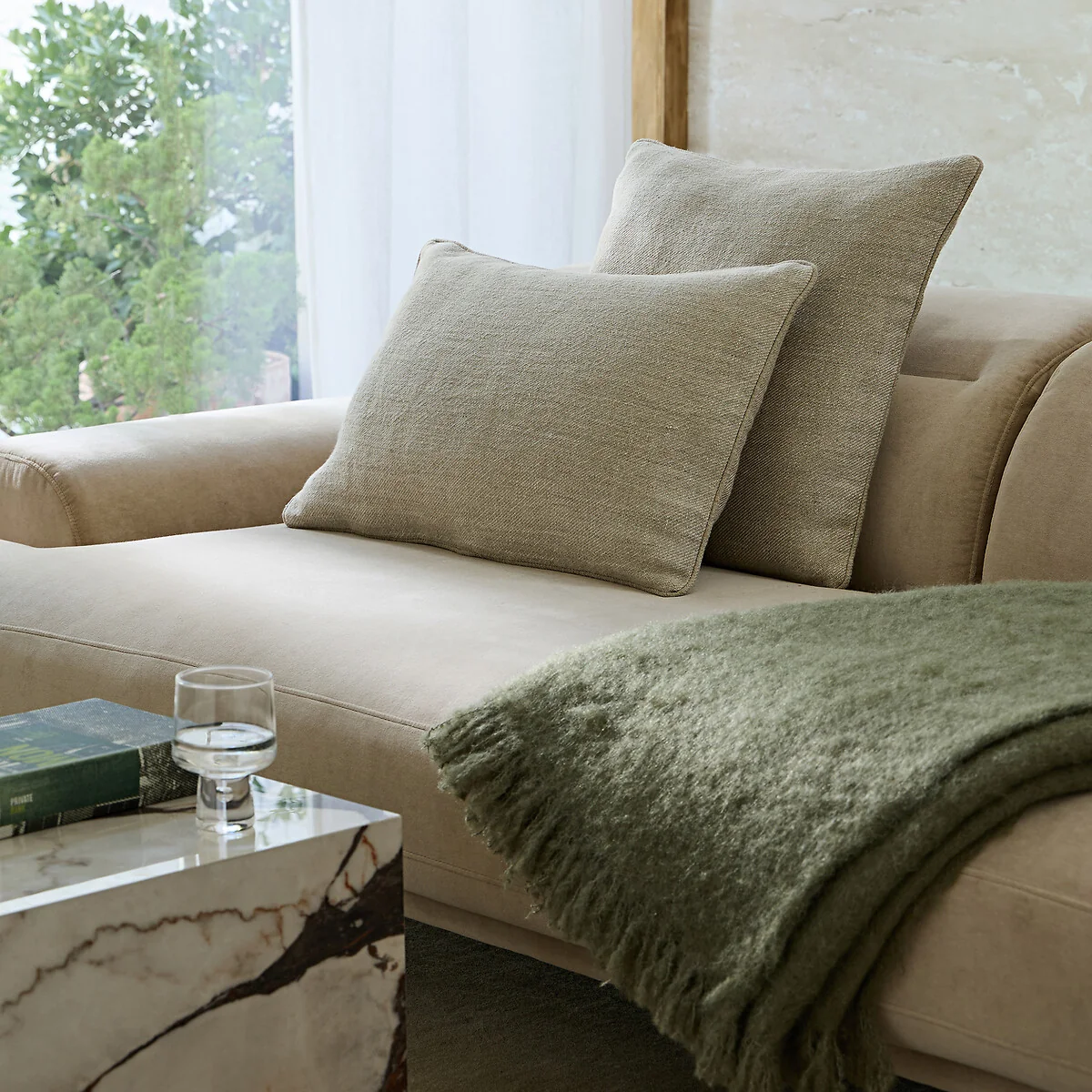Serge Linen Cushion Cover – image 2