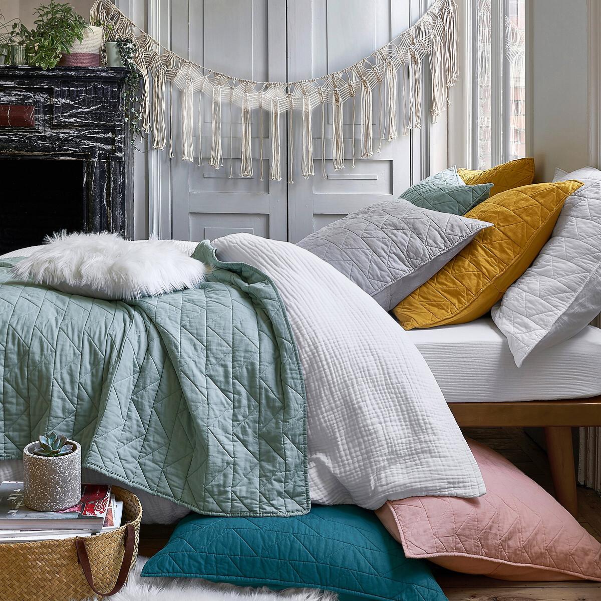 Zig Zag Scenario 100% Cotton Cushion Cover – image 6