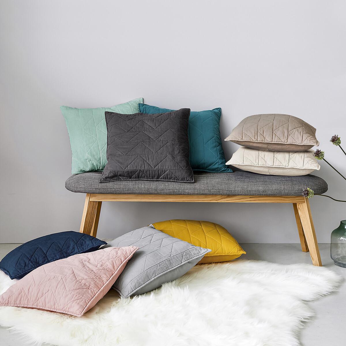 Zig Zag Scenario 100% Cotton Cushion Cover – image 10