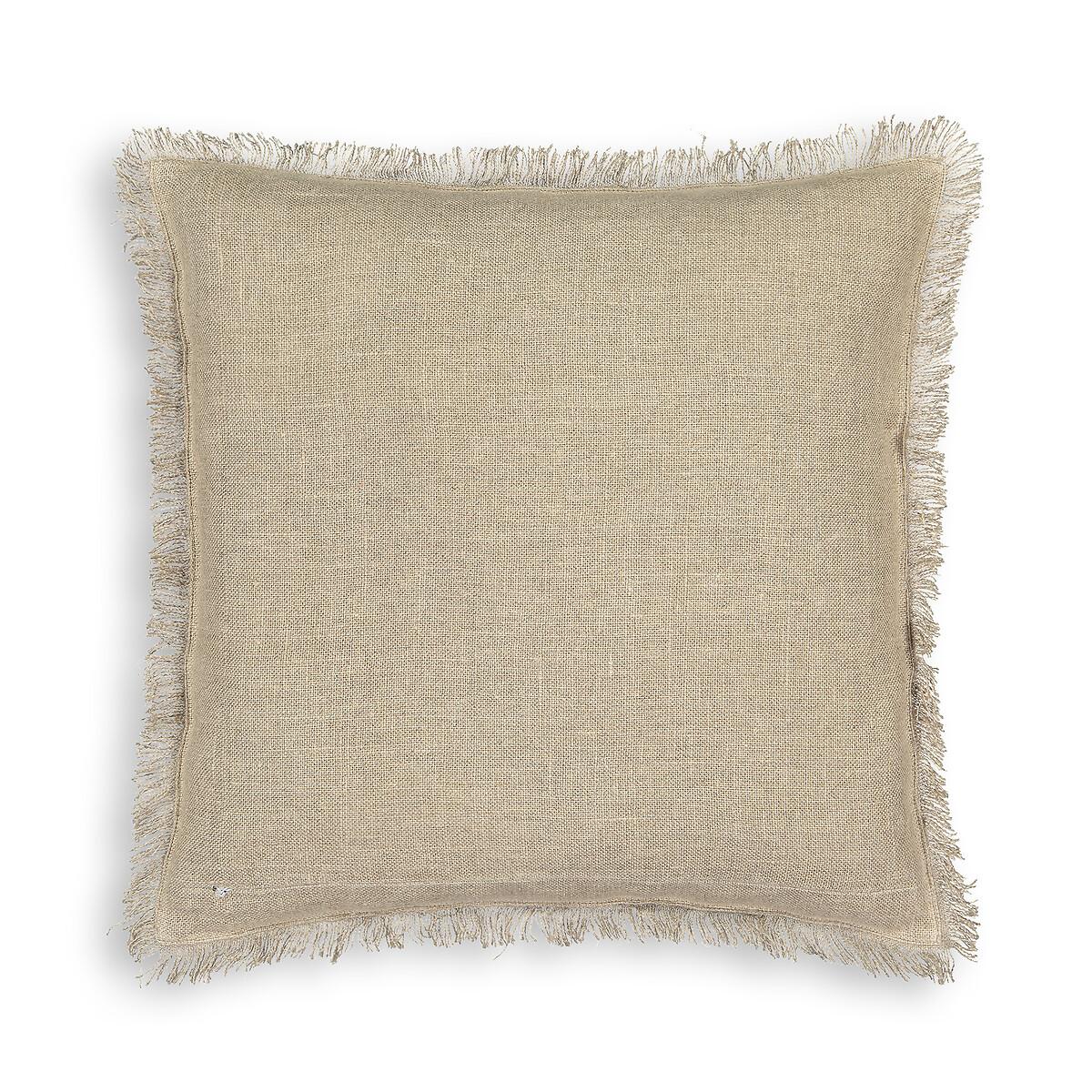 Sokobe Abstract Square 100% Linen Cushion Cover – image 2