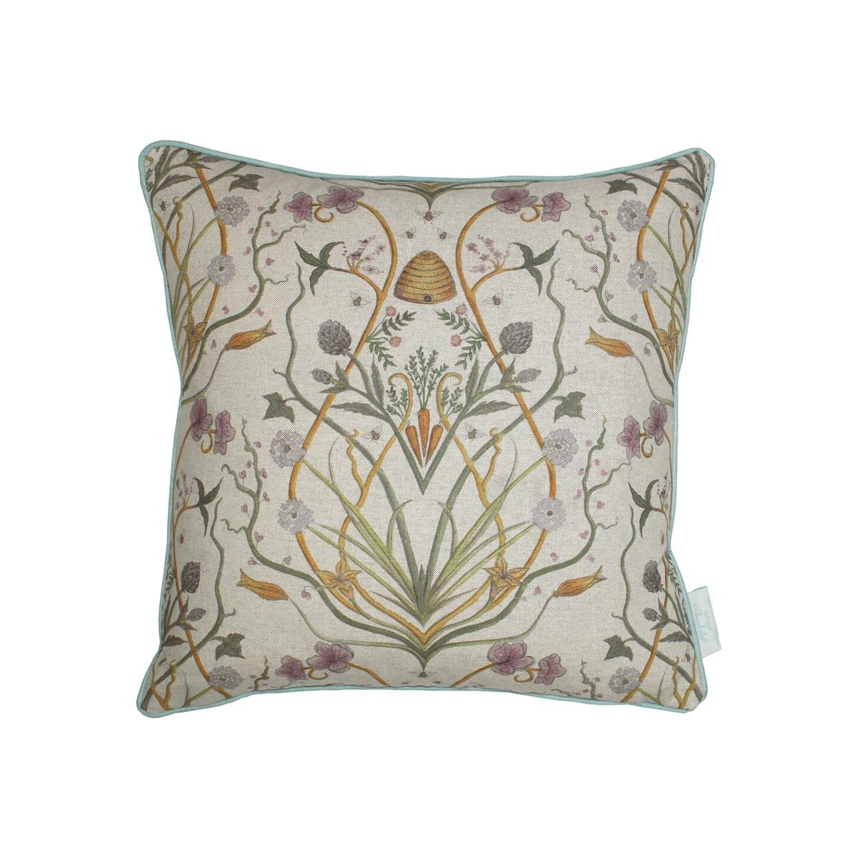 Potagerie Print Cream Filled Cushion 43x43cm – image 1