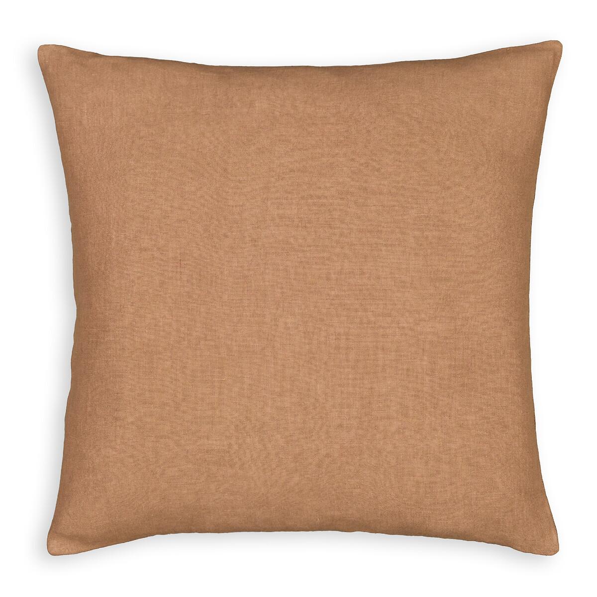 Soham 45 x 45cm Foliage 100% Linen Cushion Cover – image 2