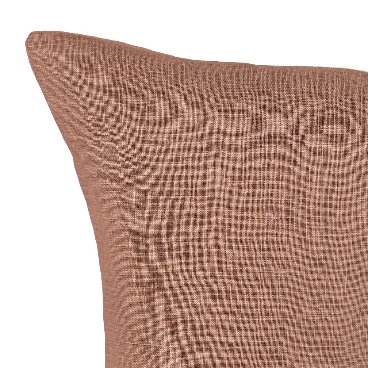 Soham 45 x 45cm Foliage 100% Linen Cushion Cover – image 3