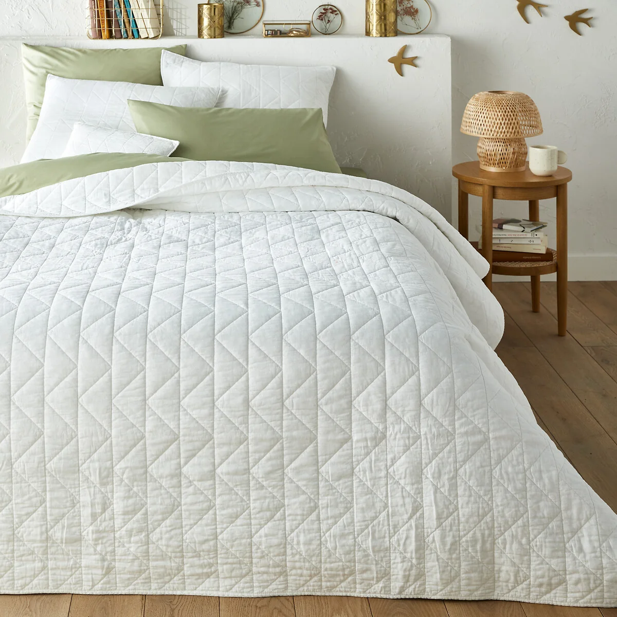 Zig Zag Scenario Quilted Cushion Cover – image 5