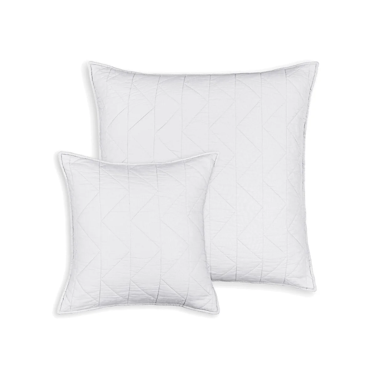 Zig Zag Scenario Quilted Cushion Cover – image 1