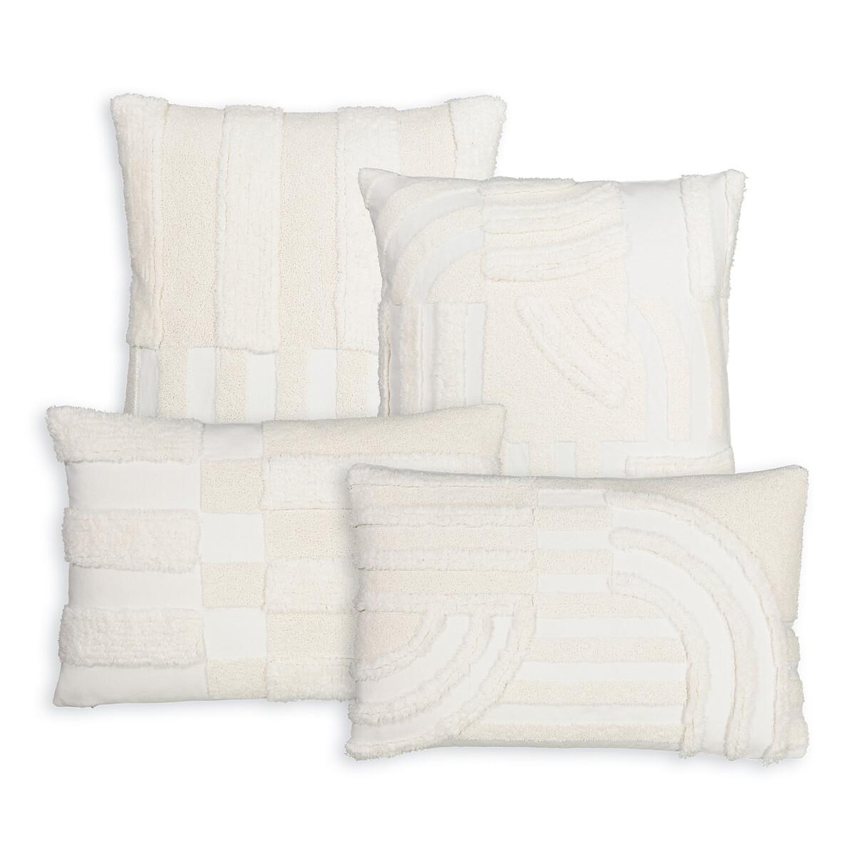 Tomasso Rectangular Textured 100% Cotton Cushion Cover – image 3