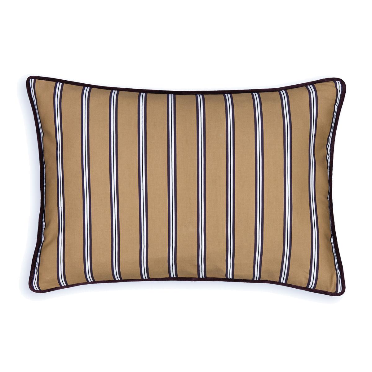 Georgio Rectangular Striped 100% Cotton Cushion Cover – image 1