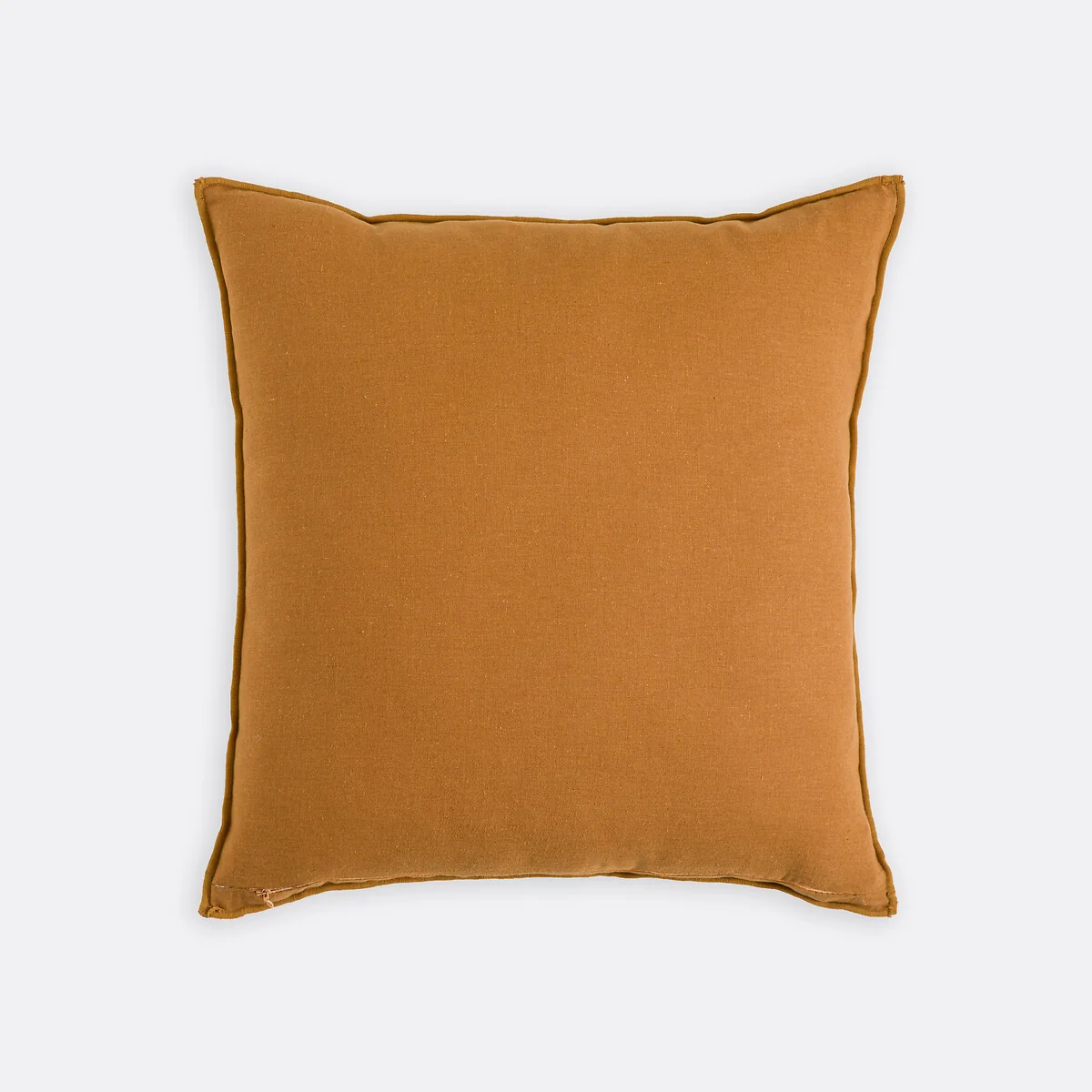 Touma Embroidered Linen/Cotton Square Cushion Cover 45x45cm – image 4