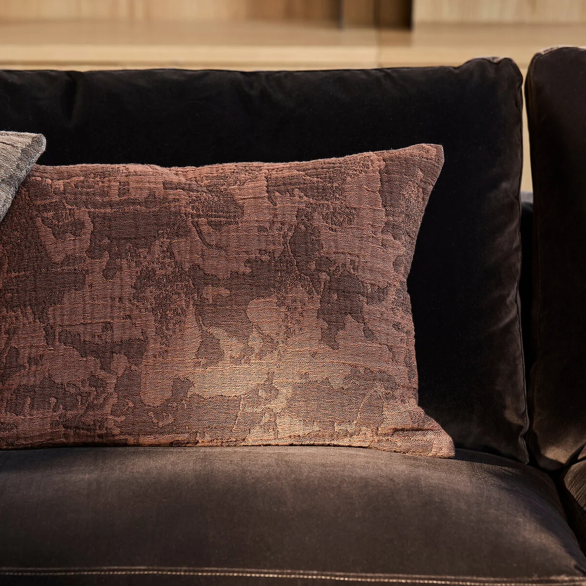 Liv Cotton Jacquard Cushion Cover – image 2