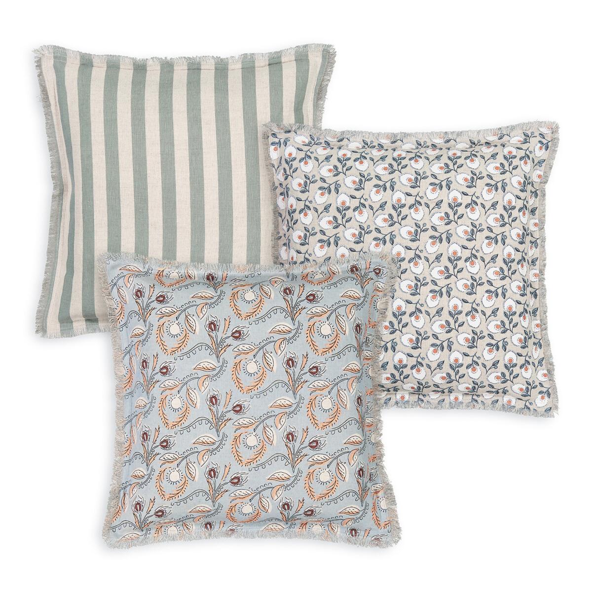 Octavine 40 x 40cm Floral Linen/Cotton Cushion Cover – image 3