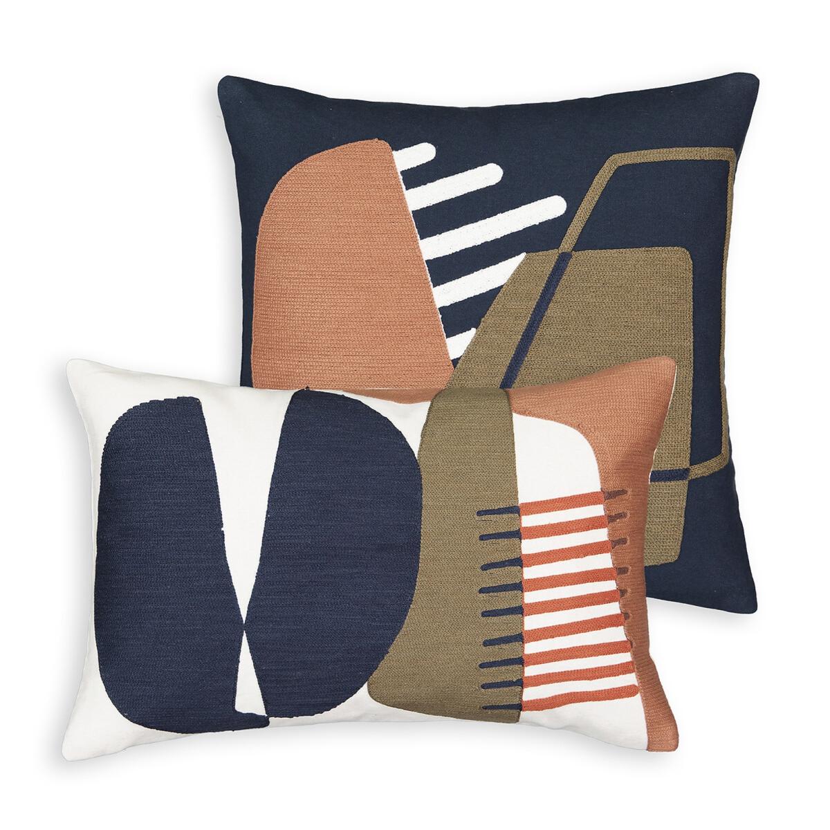 Ricochet Abstract 100% Cotton Cushion Cover – image 3