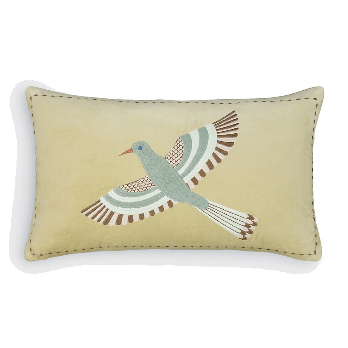 Afti Rectangular Velour Cushion Cover – image 1