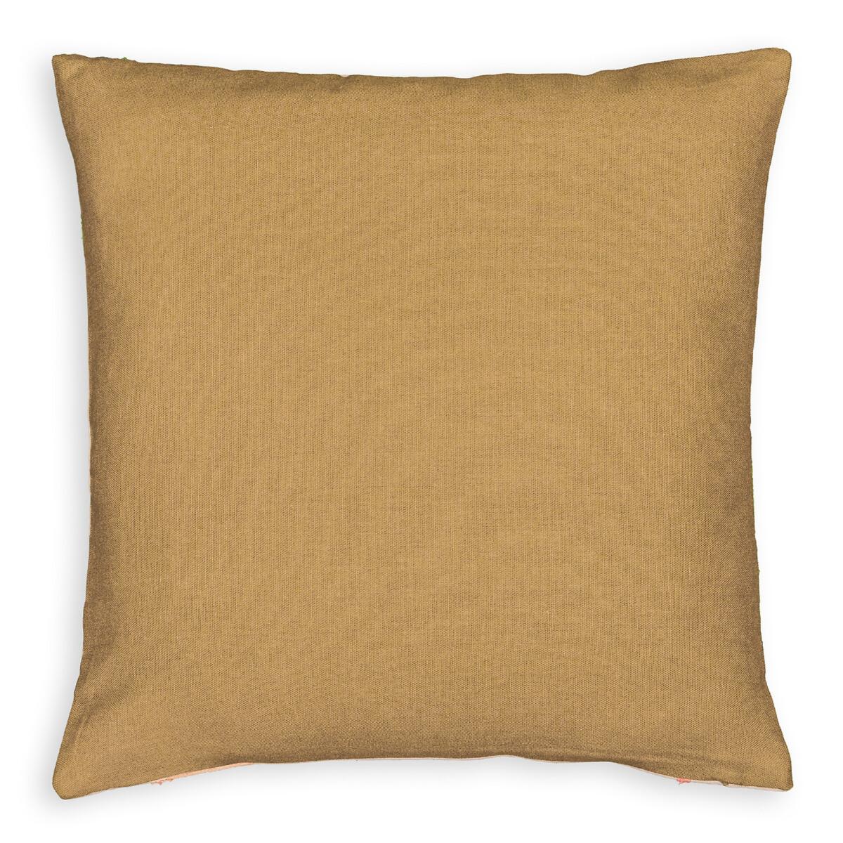 Joao Jungle Embroidered 100% Cotton Square Cushion Cover – image 2