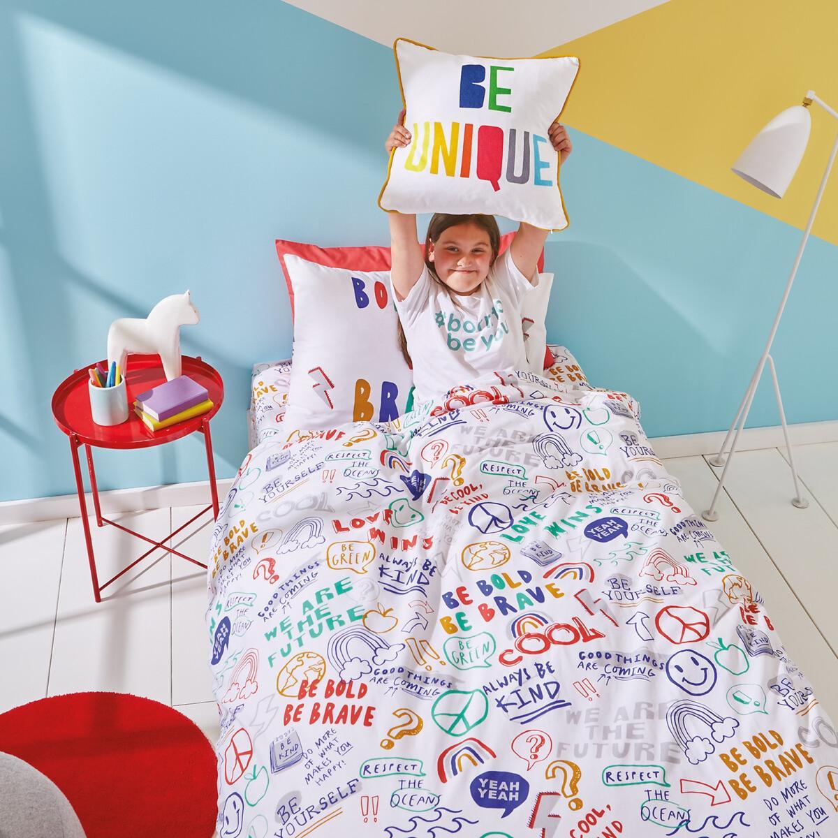 Born To Be You Organic Cotton 43x43cm Cushion – image 3
