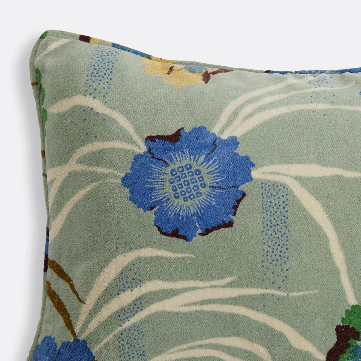 Mowan Printed Cotton Velour Rectangular Cushion Cover 50x30cm – image 3