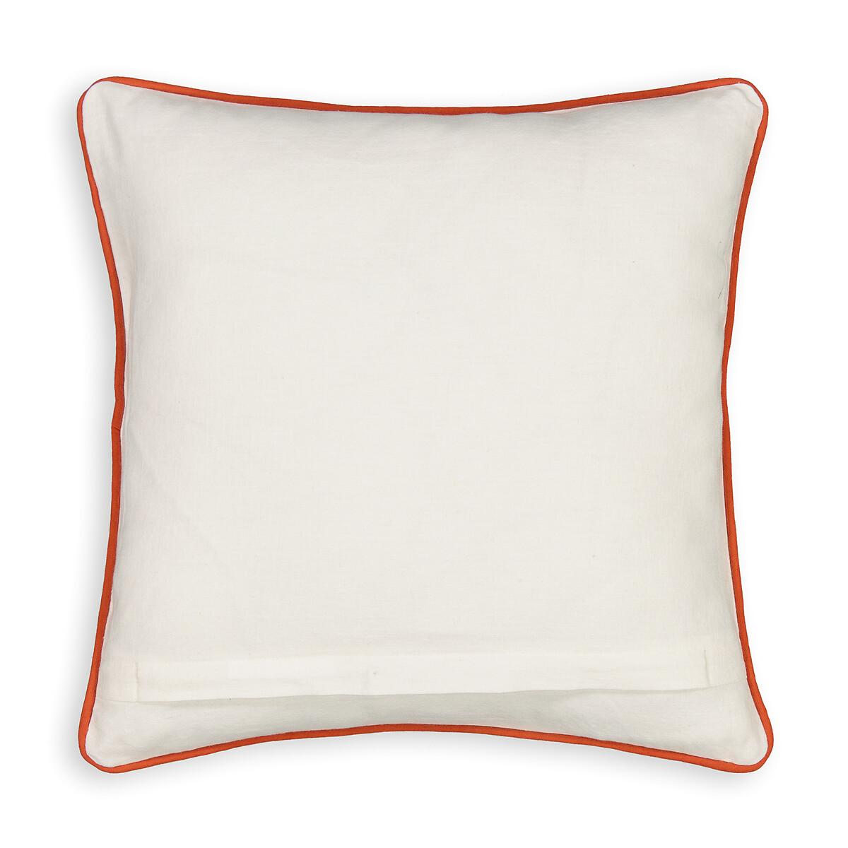 Isha 45 x 45cm Embroidered 100% Cotton Cushion Cover – image 2