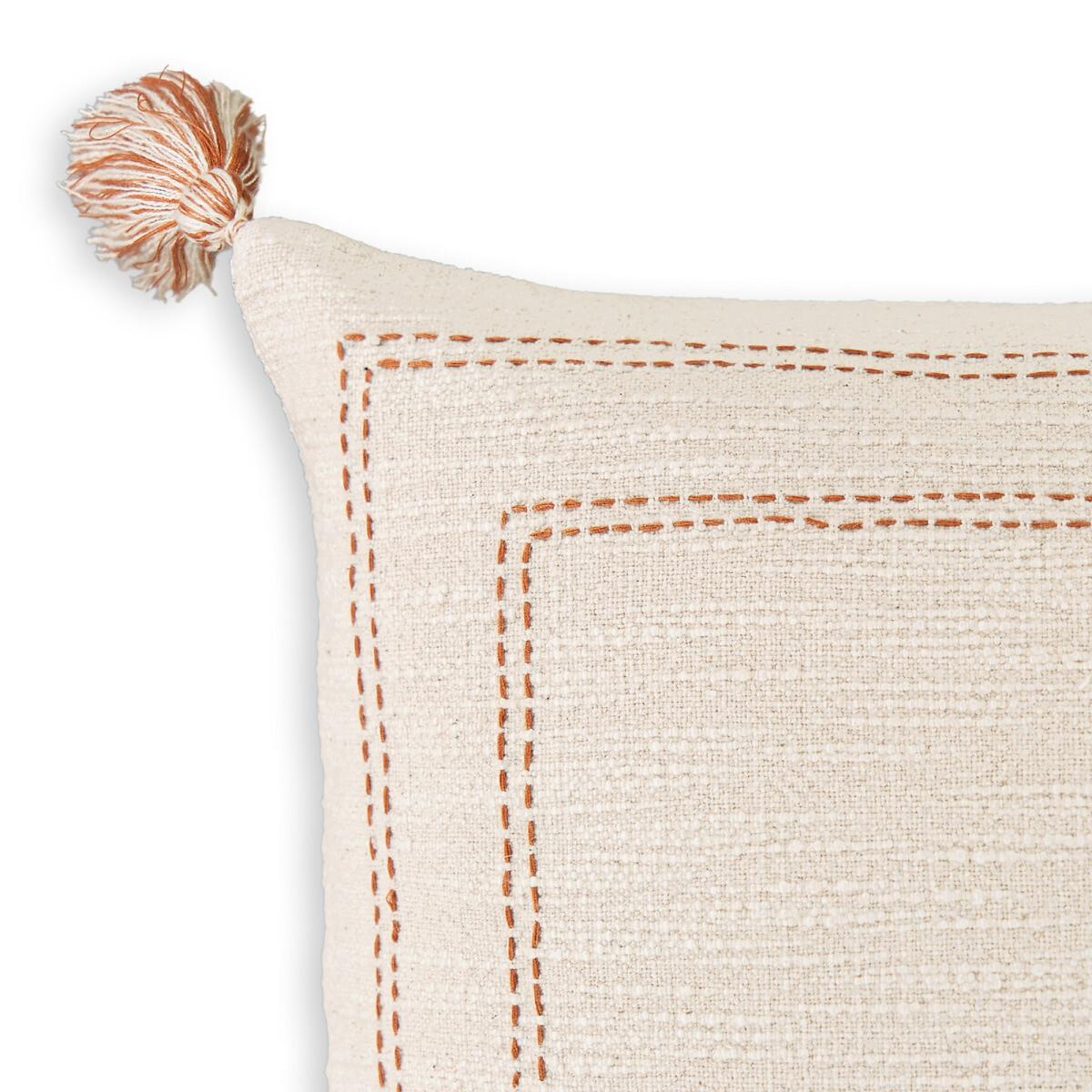 Krima Embroidered 100% Cotton Cushion Cover – image 3