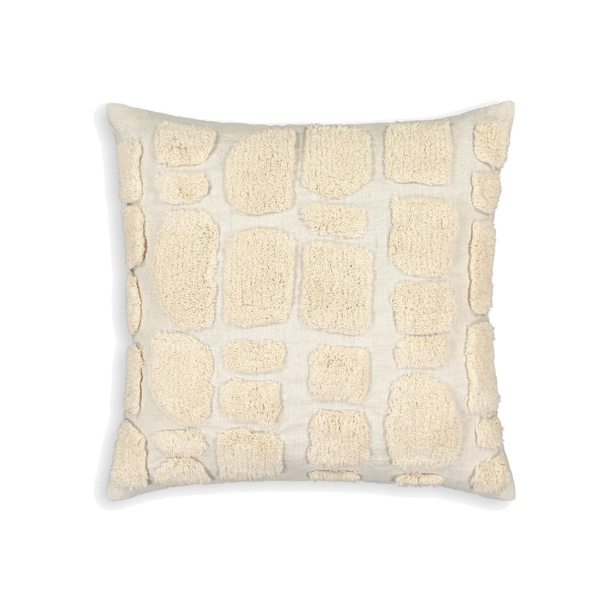 Peeble Textured Linen Cotton Cushion Cover – image 1