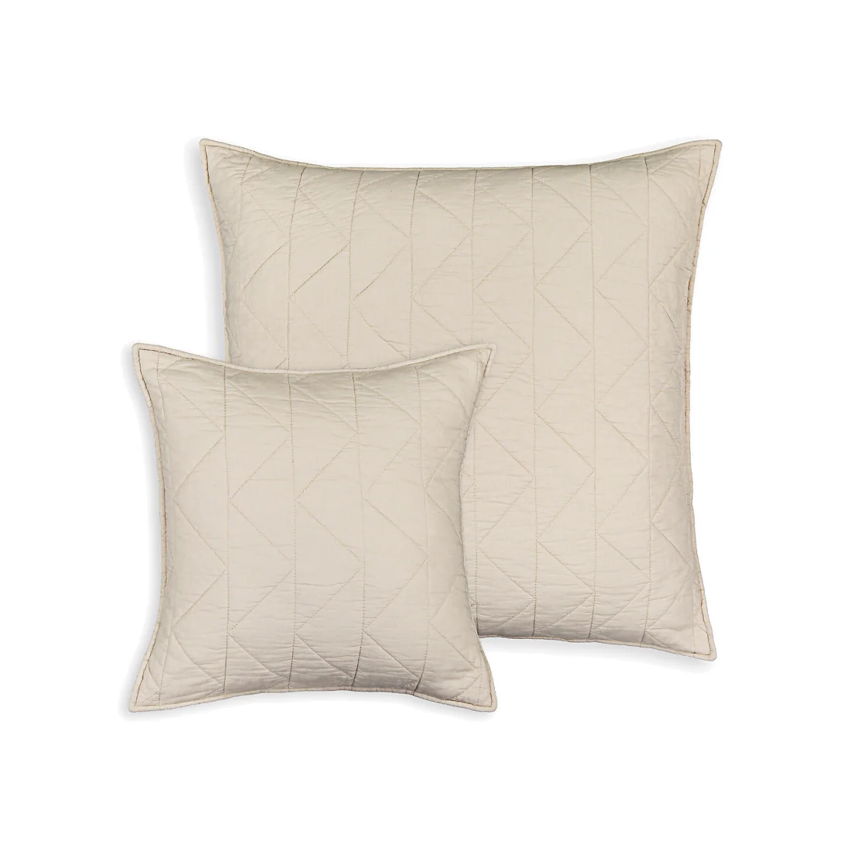 Zig Zag Scenario Quilted Cushion Cover – image 1