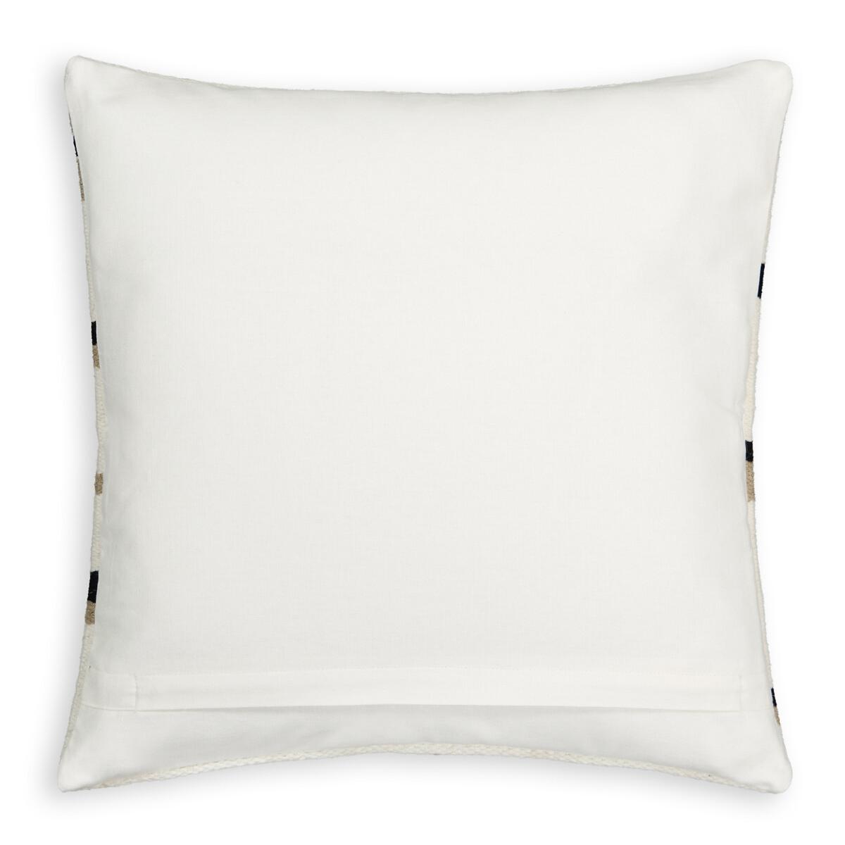 Nelio Striped Wool Blend Square Cushion Cover – image 2
