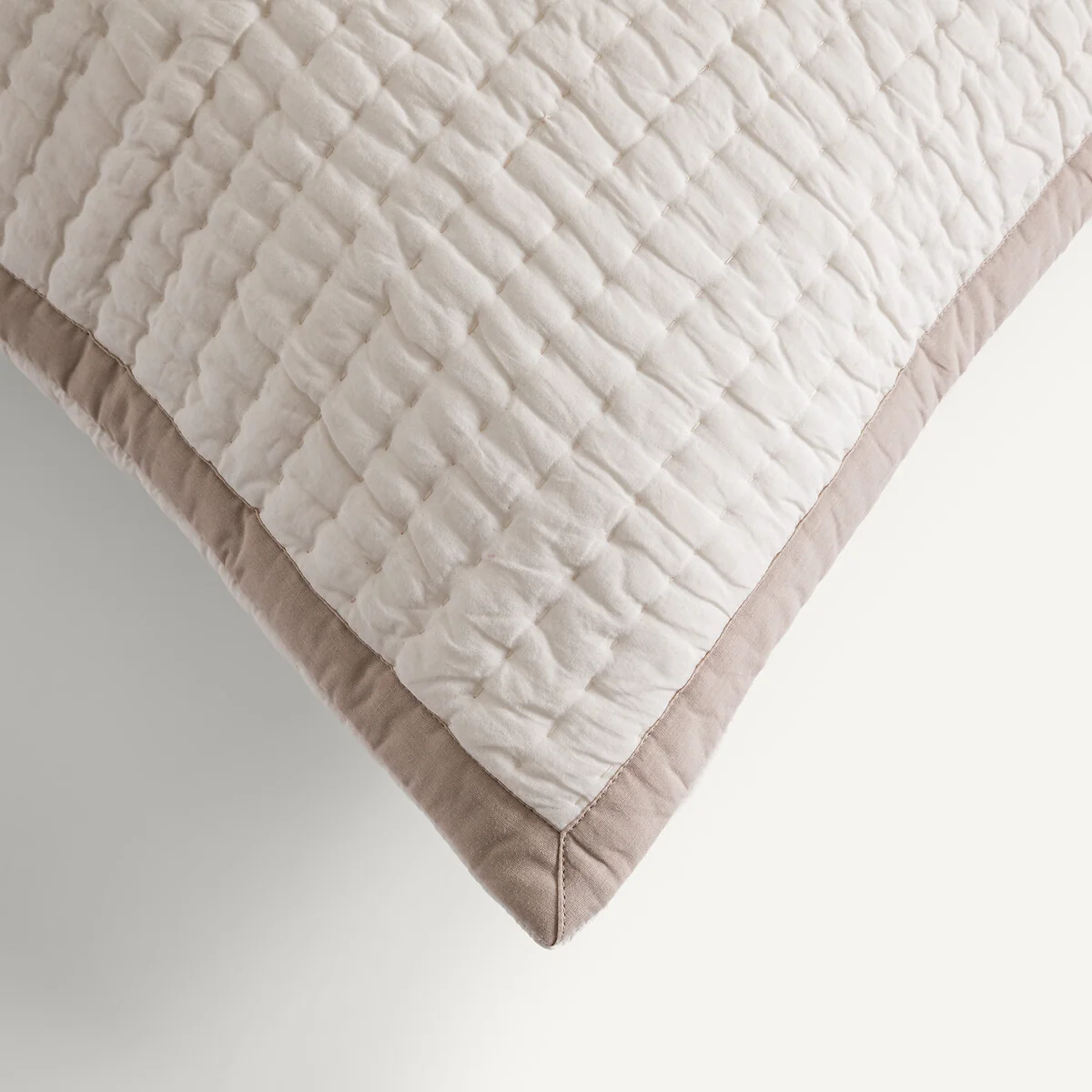 Celestino Quilted Cotton Cushion Cover – image 3