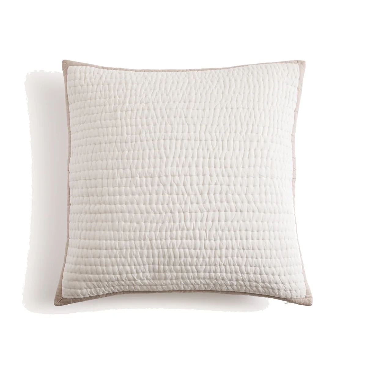 Celestino Quilted Cotton Cushion Cover – image 1