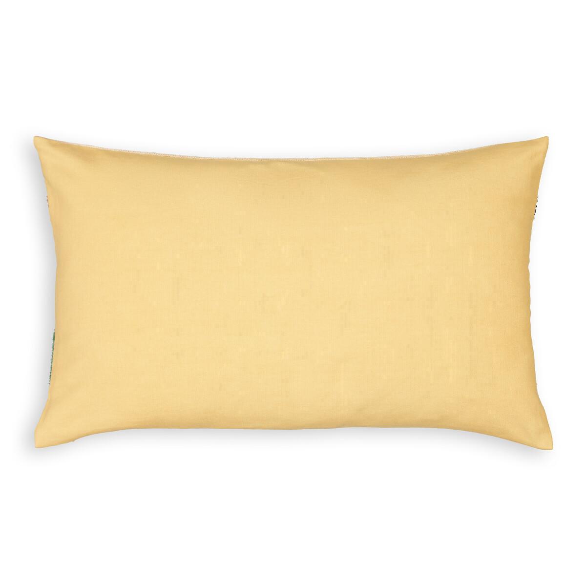 Milie Striped Textured Rectangular 100% Cotton Cushion Cover – image 2