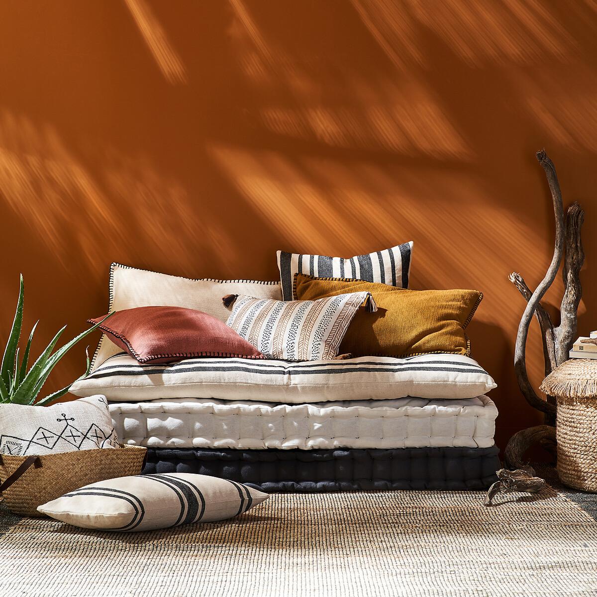Minille Striped 100% Cotton Cushion Cover – image 2