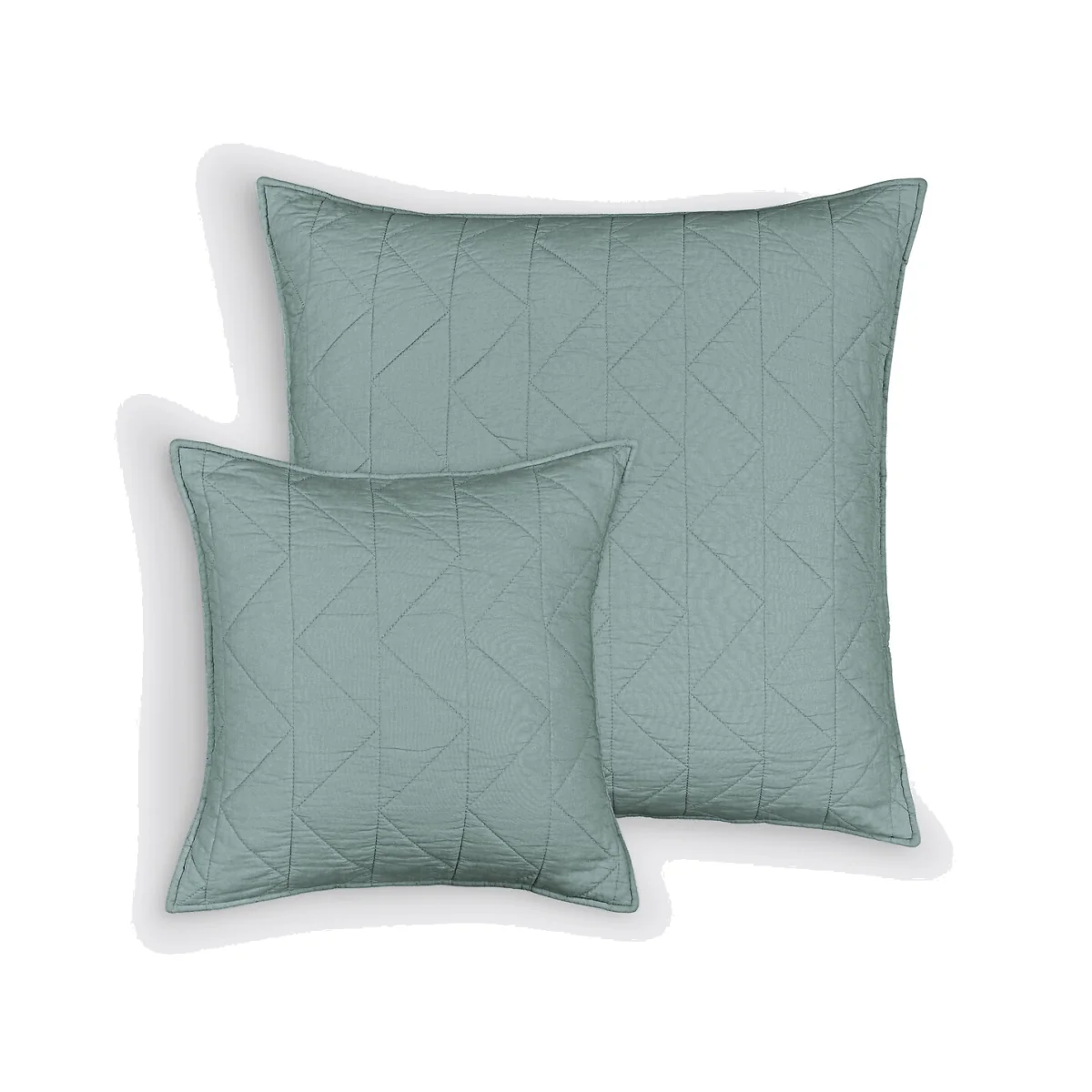 Zig Zag Scenario Cotton Cushion Cover – image 1